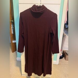 American Eagle Outfitters Maroon Knit Top